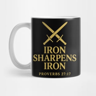 Iron Sharpens Iron – Proverbs 27:17 Mug
